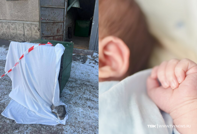 В Красноярске 16-летняя мать выбросила младенца в мусорный бак