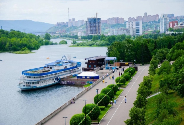 В Красноярске отремонтируют Центральную набережную за 95 млн рублей