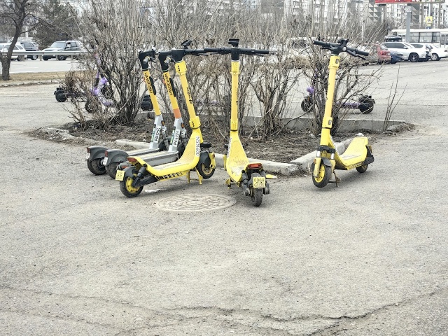 Езду на электросамокатах запретили в центре Красноярска