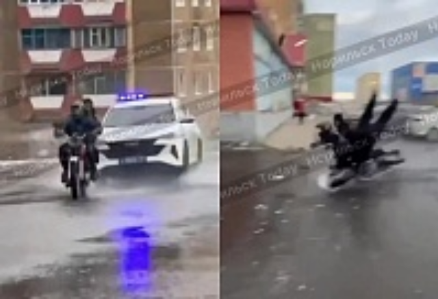 Уголовное дело возбудили после погони за 16-летним мотоциклистом в Норильске