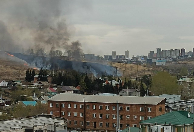 Особый противопожарный режим ввели в Красноярском крае