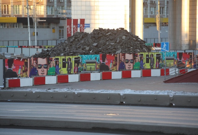 Один из субподрядчиков строительства красноярского метро сообщил о приостановке работ